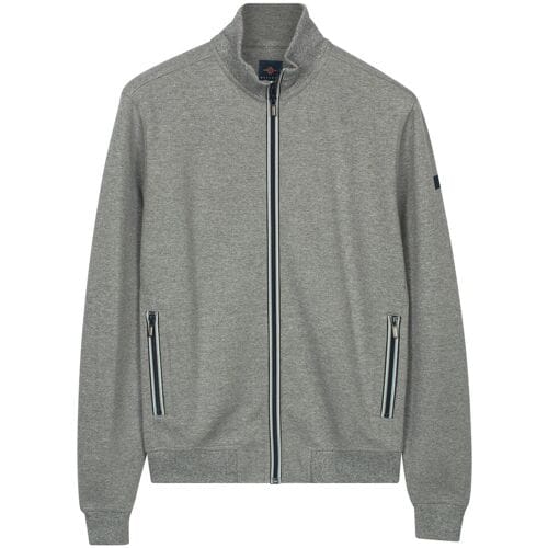 Baileys Vest Subtle Faux-Uni Sweat Doubleface Interlock Stone Grey / male