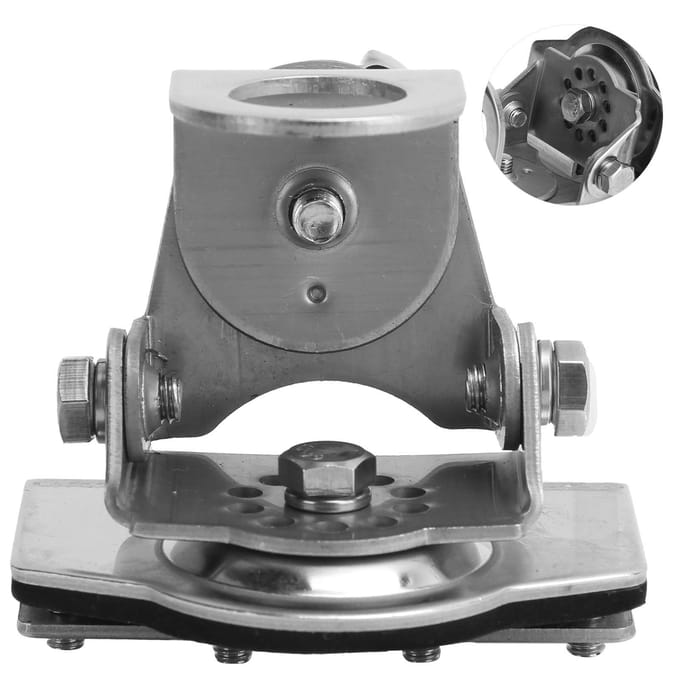 K3-66 Roestvrijstalen Auto Antennehouder Hatchback Montagebeugel voor Autoradio