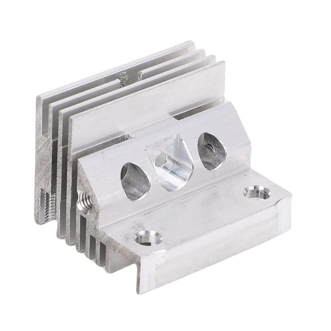 2 stuks 3D-printer Hotend Heatsink Aluminiumlegering Heatsink Koelblok Vervanging voor K1 K1 white