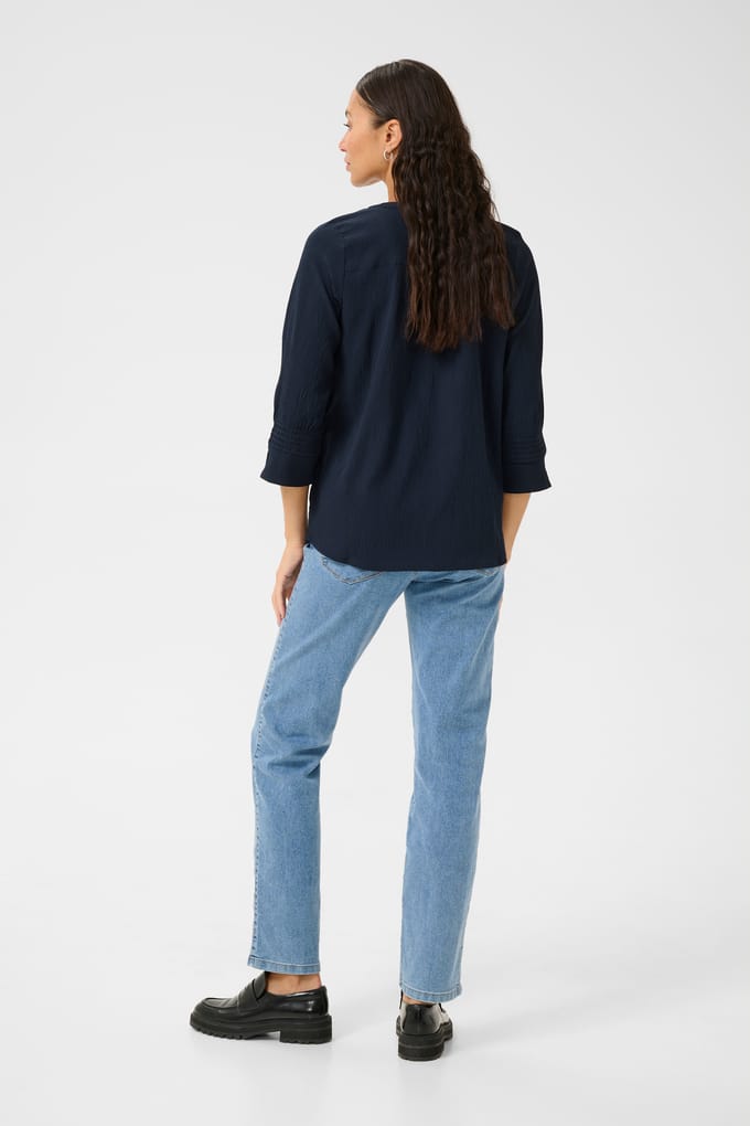 V-hals blouse voor dames KAFFE Linda