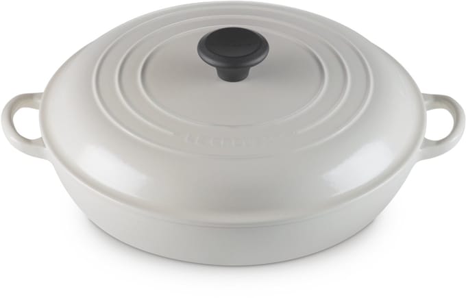 Le Creuset Gietijzeren Campagnard 30 Cm Creme