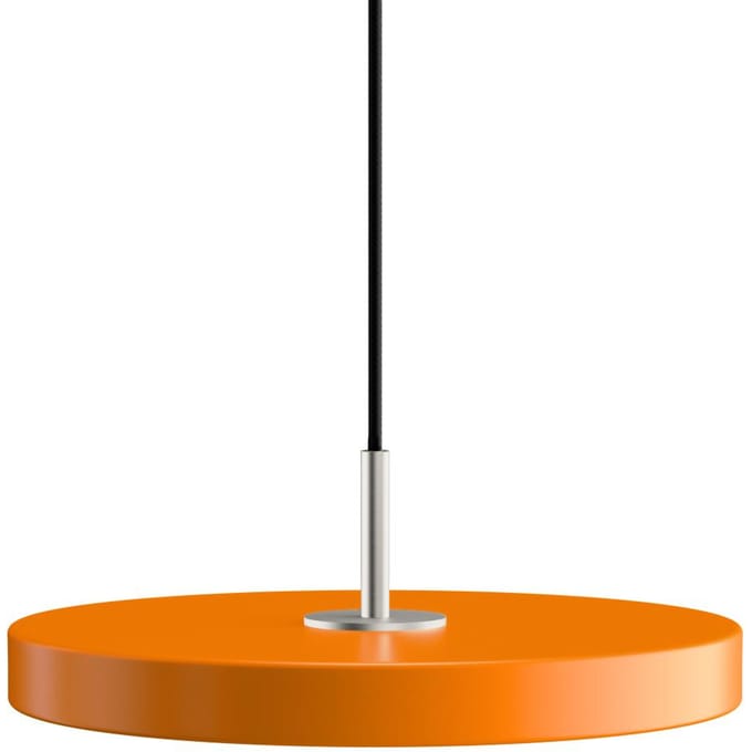 UMAGE LED hanglamp Asteria Mini, oranje/messing, Ø 31 cm