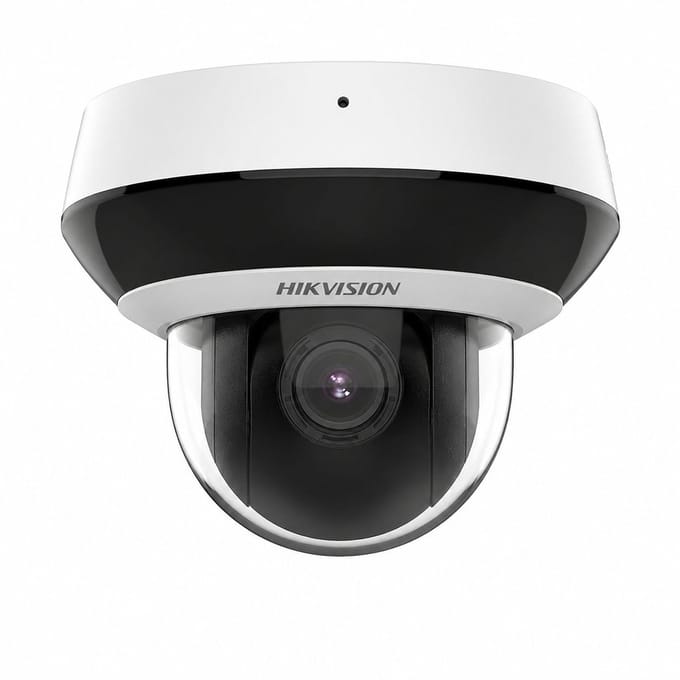 Hikvision DS-2DE2A404IWG1-E/W 4MP 4x Zoom WiFi PTZ Camera met AcuSense, IR en Audio