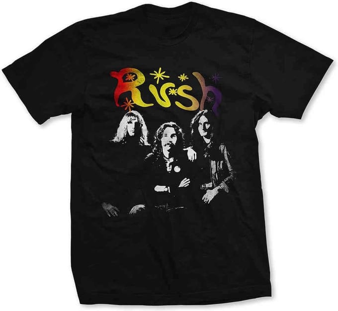 Rush Heren Tshirt -XL- Photo Stars Zwart