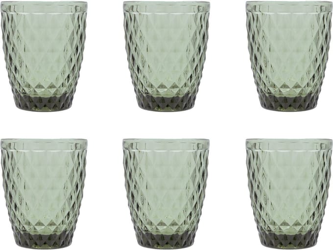 Medard de Noblat - Diamond - Glas 22 cl - Gerookt - 6 delig