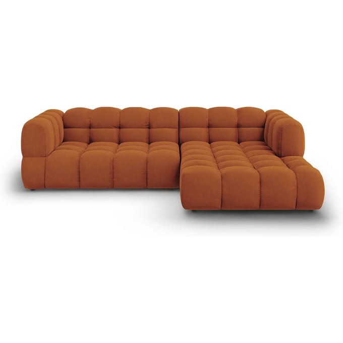 4-zits hoekbank Sky rechts velvet | Cosmopolitan Design