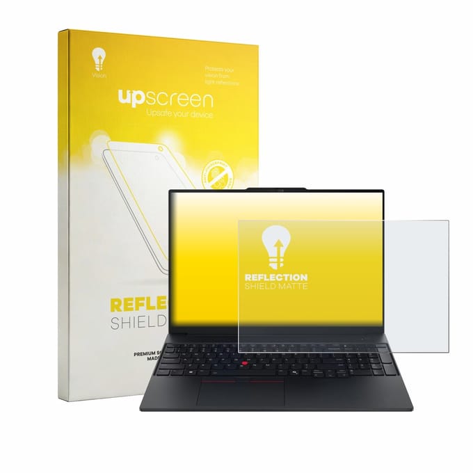 upscreen - Screenprotector voor Lenovo ThinkPad E16 Gen 4 - Folie Beschermfolie anti glare matte