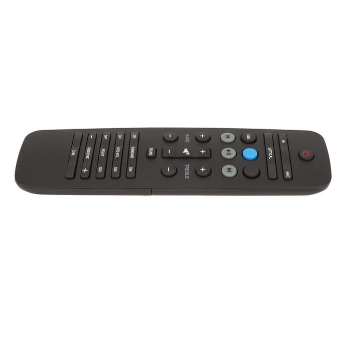 Vervangende soundbar-afstandsbediening voor Philips Fidelio HTL9100 HTL5120 HTL7180 black