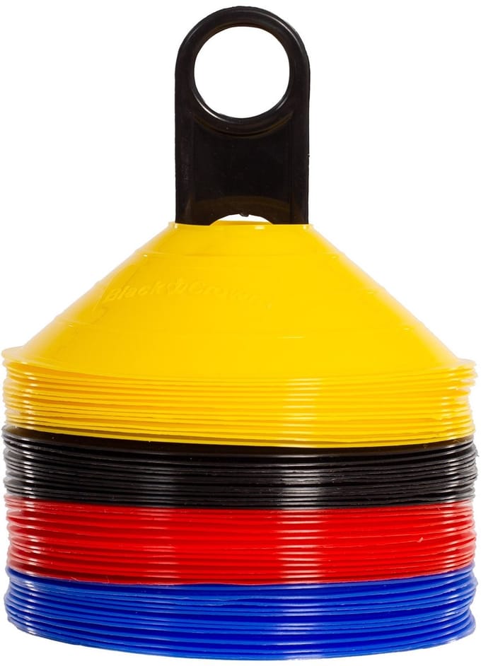 Set van 48 zwarte kroon Chinese kegels