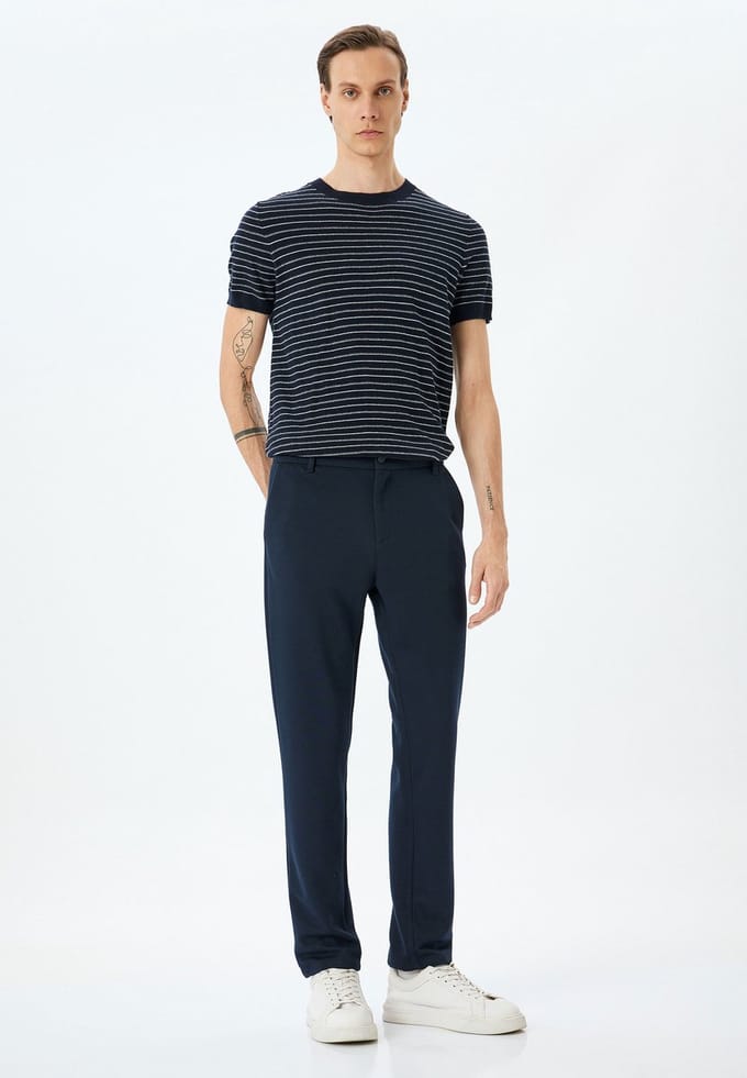 Normale taille chino Chinohose