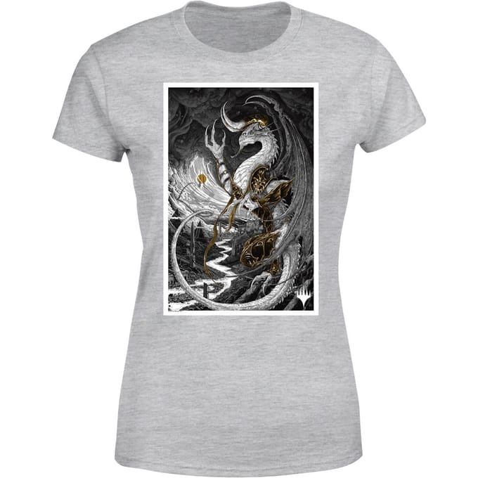 Magic The Gathering Bolas Poster Art Women's T-Shirt - Grey - 5XL