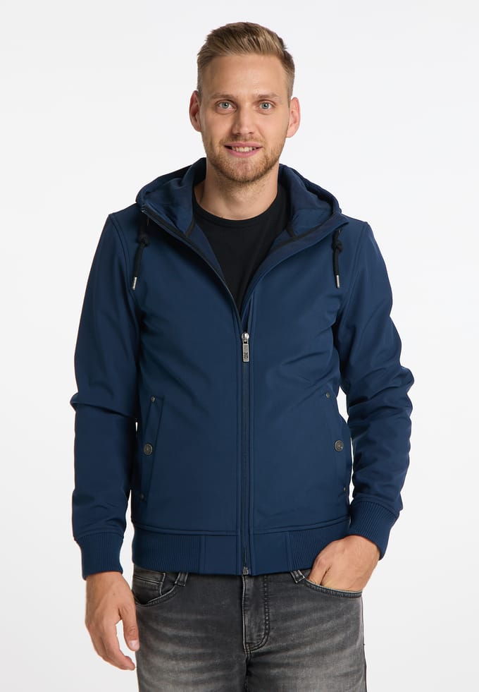 Mo softshell blouson Heren marine