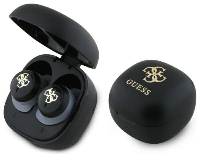 Guess GUTWSJ144ESK Serie - Bluetooth In-ear Koptelefoon - Zwart - TWS Funcionaliteit - Dockingstation