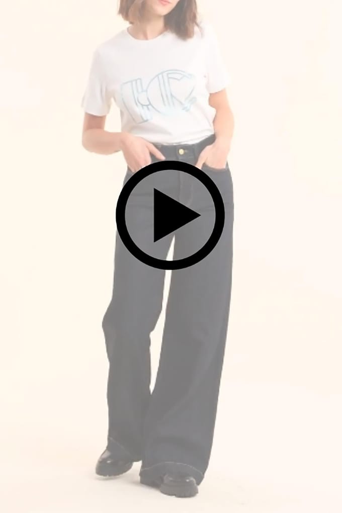 ICode White Maxi Monogram T-shirt Off-white Taglia: S | Jeans Outlet | Donna | Bianco