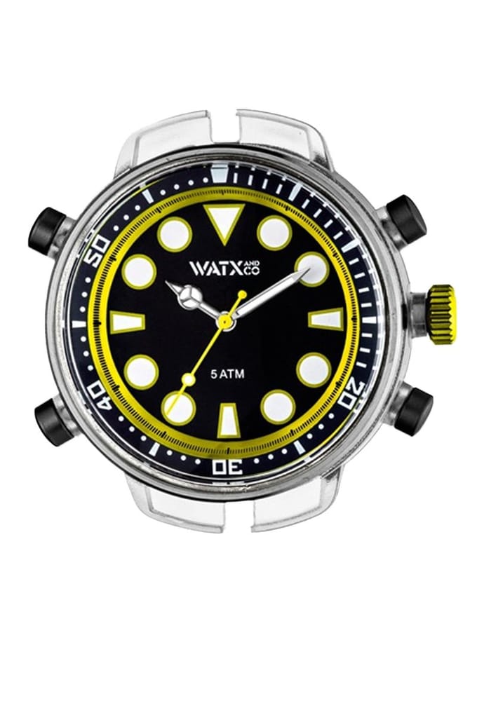 Montre WATXANDCO RWA5703. Quartz, Couleur noir. Unisexe. black