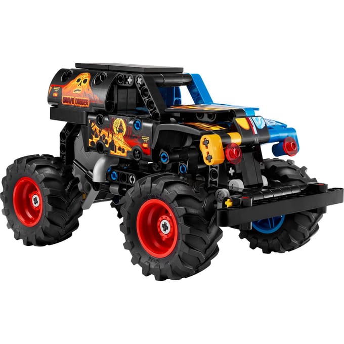 LEGO Technic LEGO® TECHNIC 42219 Monster JAM™ Grave Digger™ vuur en ijs (42219)