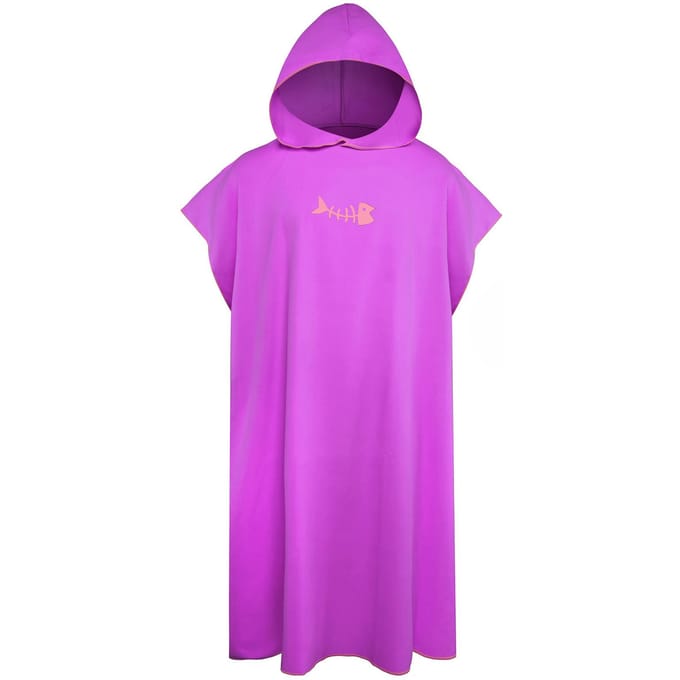 Surfponcho Verschoonhanddoek Snel drogende badjas met capuchon Microvezel stranddeken Badhanddoek Zwemhanddoek