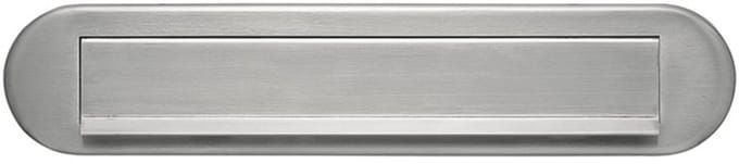 Artitec Briefplaat 93301 Ovaal Budr RVS