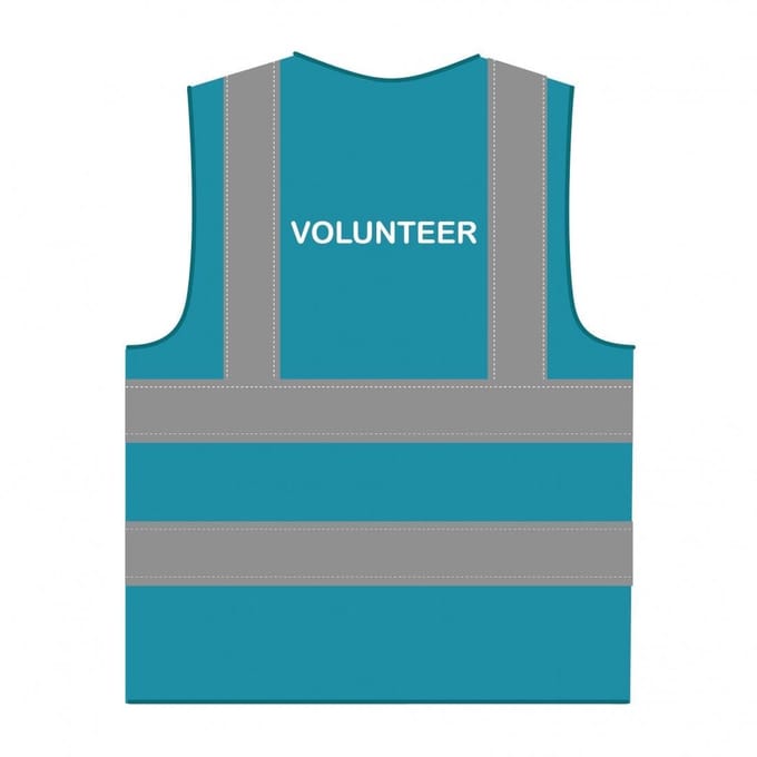 Volunteer hesje RWS lichtblauw