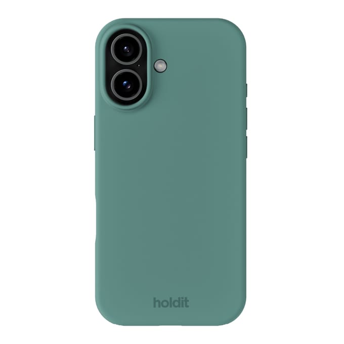 Holdit Silicone Case geschikt voor Apple iPhone 17 - Moss Green