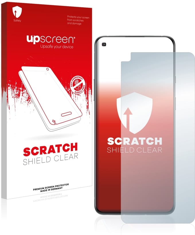 upscreen - Screenprotector voor OnePlus 8T - Folie Beschermfolie transparant