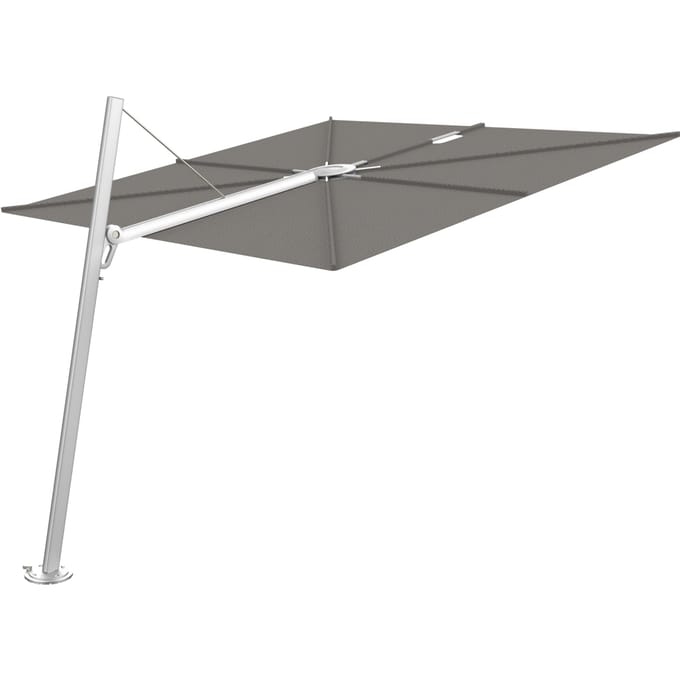 Umbrosa Spectra ALU 80° parasol - grey - zonder paraplustandaard - 250 cm