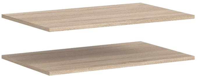 Karin 2 losse planken 77x48cm eik decor.