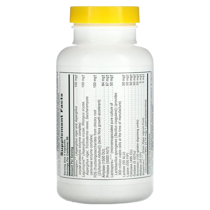 Acti-Zyme, 180 Plantaardige Capsules