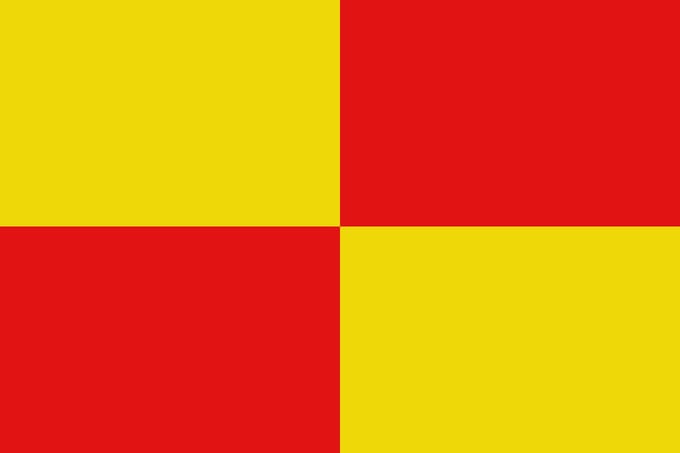 Vlag Kortessem 200x300cm