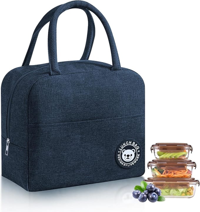 Geïsoleerde Lunchtas Waterdicht en Draagbaar - Perfect voor School en Picknick