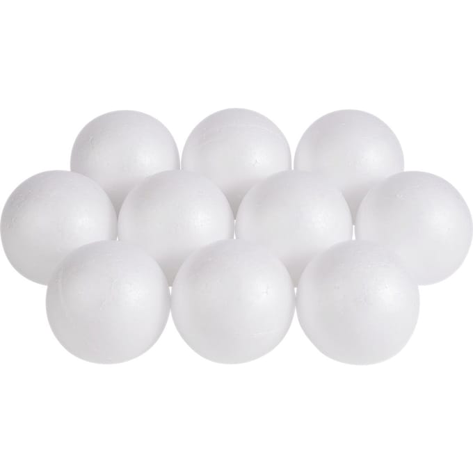 VBS Piepschuim bal, Ø 10 cm, 10 stuks
