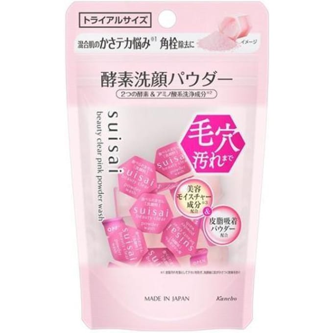 Kanebo - Suisai Beauty Clear Pink Powder Wash 15 pcs