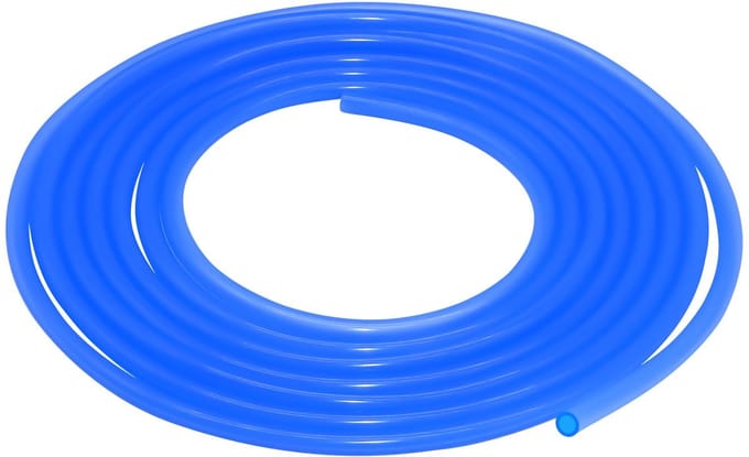 slang, 7 mm ID x 10 mm, OD, 3 meter lengte, flexibele siliconen rubber, luchtslang, waterslang voor pompatoverdracht (blauw)