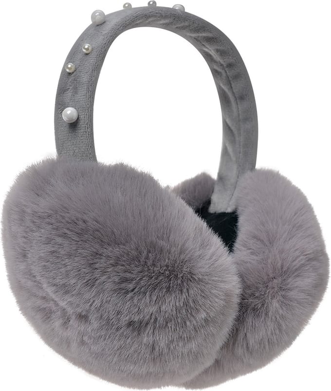 Juleeze Oorwarmers Meisjes Grijs Polyester