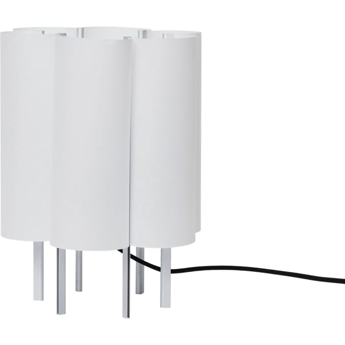 Ferm Living Boe Tafellamp H28 Zilver/ Naturel