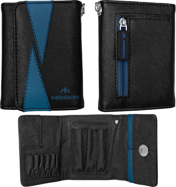 Stevui Dartfoedraal Blauw - Compacte Opbergcase voor 2 Sets Darts en Accessoires