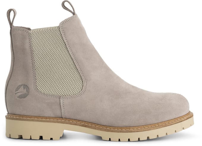 Travelin' Skovdal Dames - Chelseaboot - Suede - Grijs