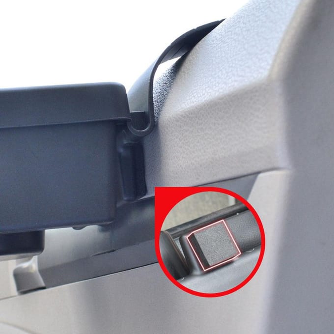 Deurvenster Telefoonhouder Hangende Organizer met Bekerhouder Auto Deur Opbergdoos Multifunctionele Auto Box Auto Accessoires zwart