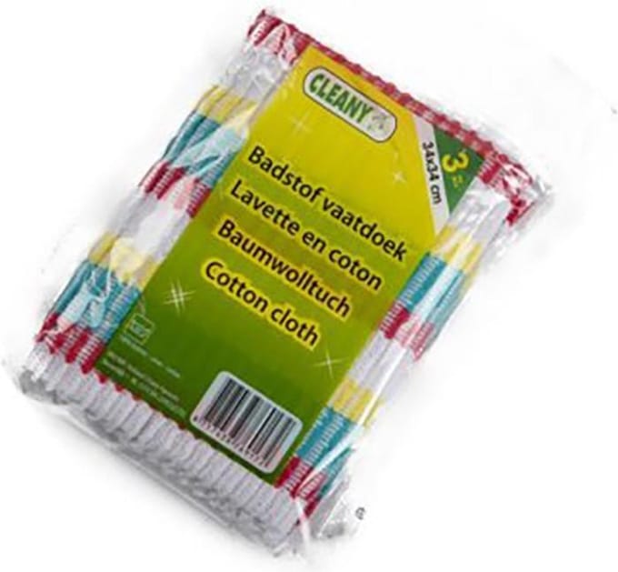 Vaatdoek per 3