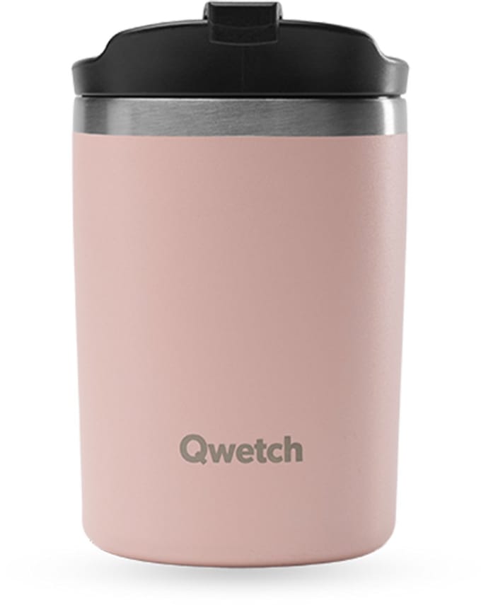Qwetch Travel mug Geïsoleerd - Pastel Roze