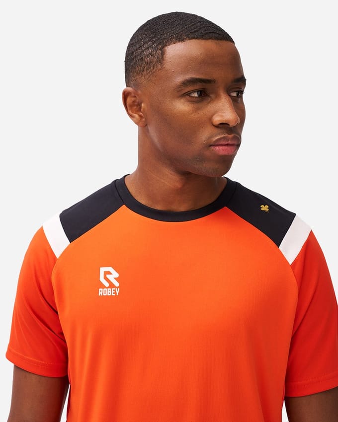 Robey Control Shirt - Oranje - 164