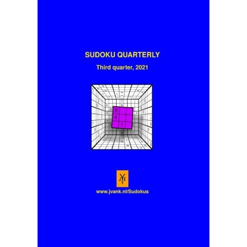 Sudoku Quarterly Quarter 3 - Sudoku Quarterly - Herman Adèr