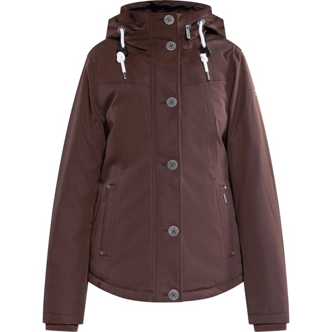 ICEBOUND winterjas Klima Iglo Dames donkerbruin