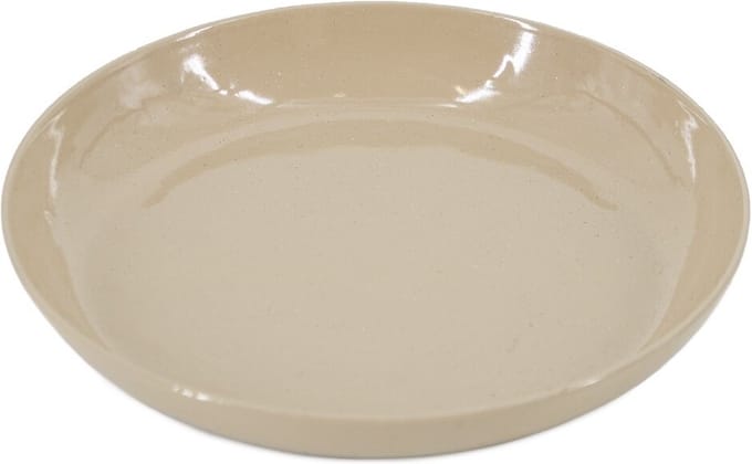 HomeBound by KY | Schaaltje hammered beige | 9x9x1,5cm | schaaltje beige
