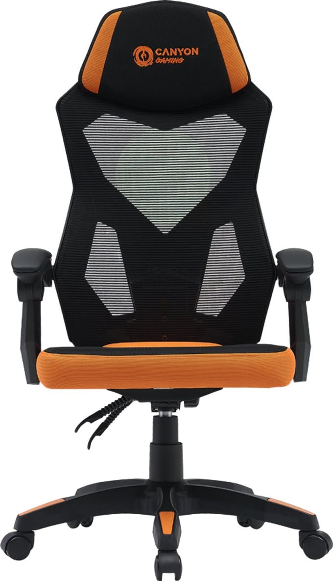 Canyon Wave MCH02 - Gaming Stoel - Ergonomisch - Mesh - Oranje