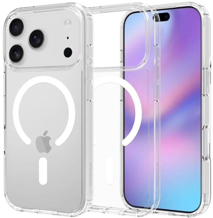 Mobile5 - Apple iPhone 17 Pro Max - Hoesje - Transparant - Geschikt voor Magsafe