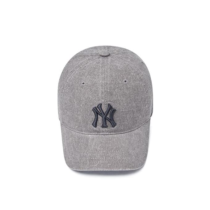 MLB Geborduurde Baseballpet Unisex Eendensnavel Hoed voor kinderen ONE SIZE grijze kleur