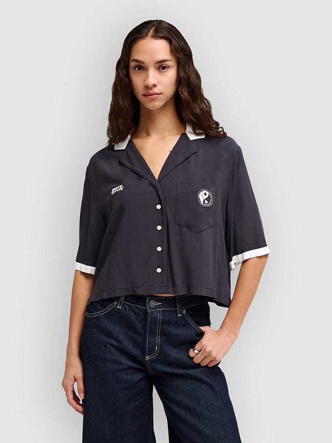 RVCA Dalas Bowling Hemd zwart