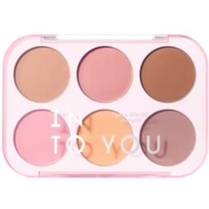 INTO YOU - Six-Color Blush Palette #Six-Color Blush Palette - 15g