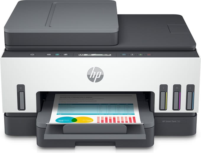 HP Smart Tank 750 Thermische inkjet A4 4800 x 1200 DPI 15 ppm Wifi